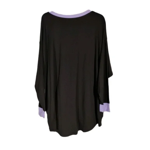 NWT Nightmare Before Christmas Womens LARGE Boo Crew Large Night Shirt Pockets - Picture 6 of 7